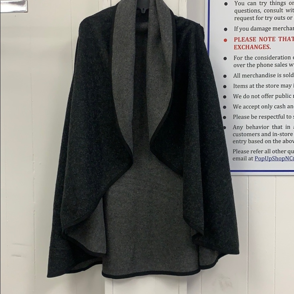Reversible Heavyweight shawl vest